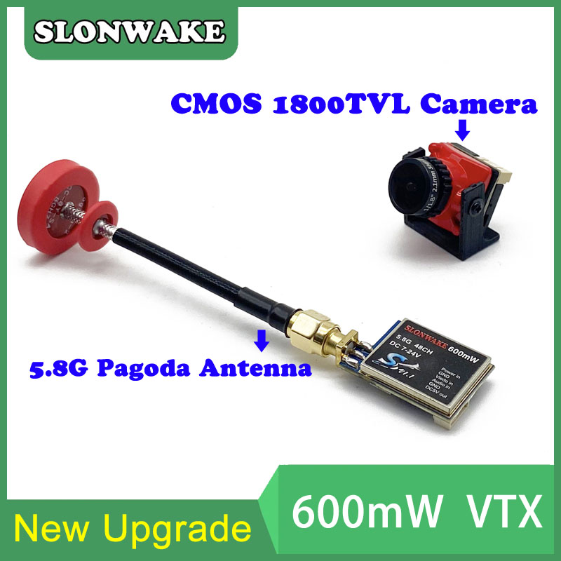 5.8G 48CH 600mW adjustable VTX - Fpv Drone Transmitter 评论和价格