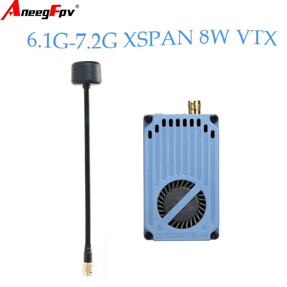 RUSHFPV 6.1‑7.2G 8W X61728 VTX - Fpv Drone Vtx 评论和价格