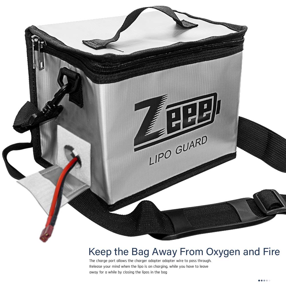 Zeee Lipo Battery Safe Bag 215 - Fpv Drone Bag 评论和价格