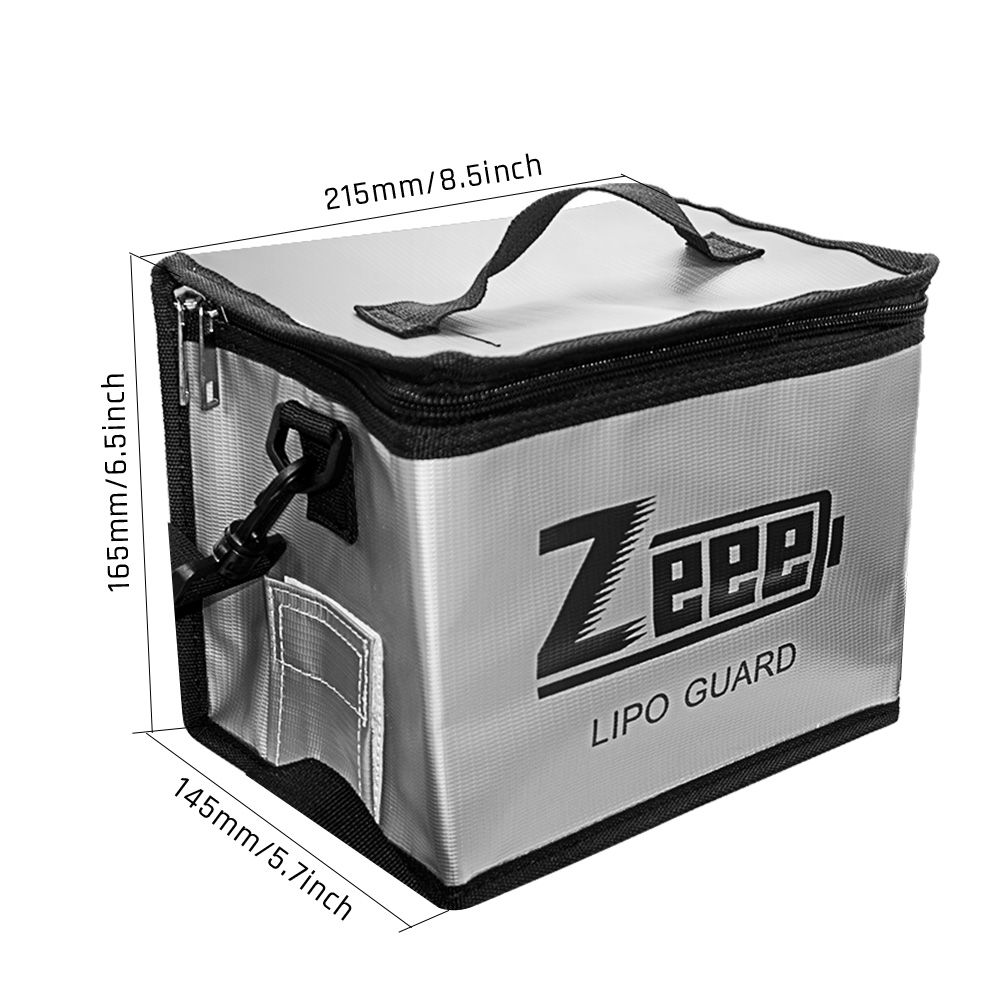 Zeee Lipo Battery Safe Bag 215 - Fpv Drone Bag 评论和价格