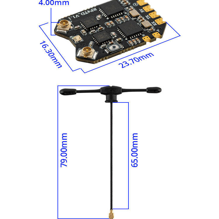 RadioMaster RP4TD ExpressLRS 2 - Fpv Drone Goggles 评论和价格